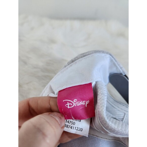 Disney Minnie Mouse Tie Dye Print Kids Youth Baseball Hat Cap Light Gray GUC - Picture 7 of 8